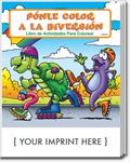 CS1400 Fun To Color Coloring and Activity Book with Custom Imprint Spanish Version
